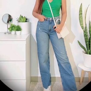 H&M Wide Leg Denim