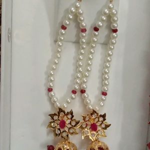 Royal Nizami Pearl Jewellery With Adjustable Dori