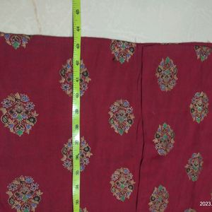 L Size Maroon Kurta