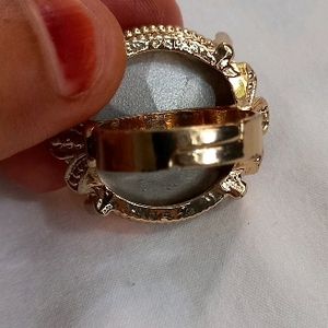 Like New Adjustable Big Stone Designer Ring