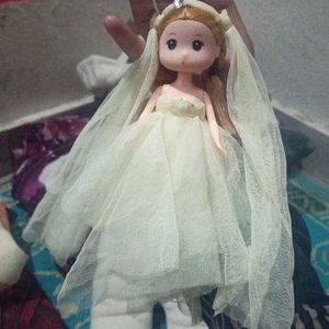 Confused Wedding  Doll Movable🥰 It's Very Cute?