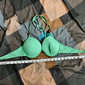 Light Green Bikini Top Padded