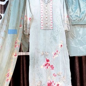 Plazo Suit With Dupatta