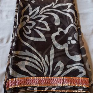 New Coffee Coloured Saree