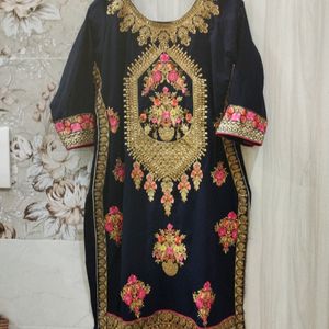 New Embroidered Sharara Set