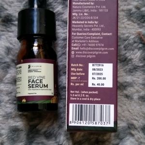 Pilgrim Red Vine Face Serum (5ml)