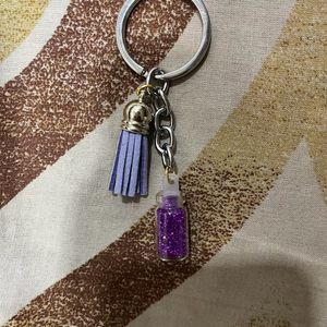 New Cute Bottle Keychain