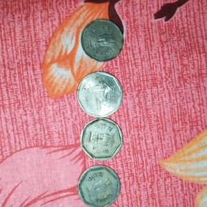 Old Coins Set Of 4 India