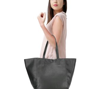 GREY TOTE BAG