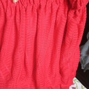 Red Skirt For Baby