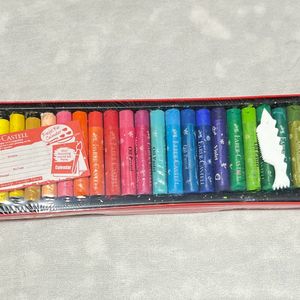 25 Oil Pastels: Faber Castell (Brand New)