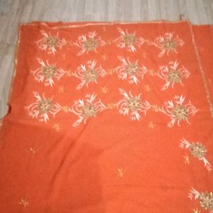 Embroidered With Stone Work Saree