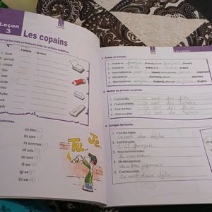 Set Of 4 Practice French Language Books