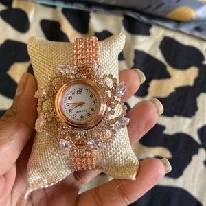 Rosegold Daimond Watch