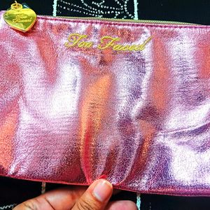Too Faced Makeup/Cosmetics Pouch