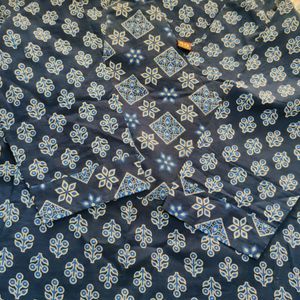 Gurjari brand indigo Blue Organic Cotton kurta