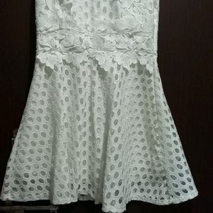 Party Wear White Dress