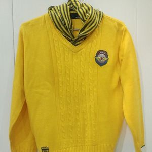 Yellow Woolen Sweater