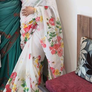 Premium Lenin Saree