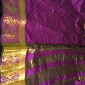 Peacock Border New Saree