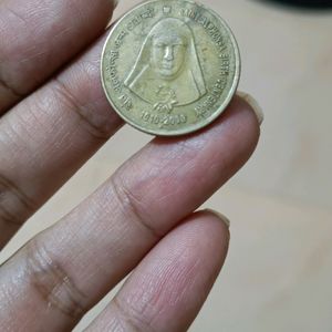 5rs Coin St Alphonsa