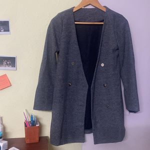 Beautiful Grey Coat With Premium Quality Material