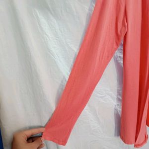 coral colour shrug