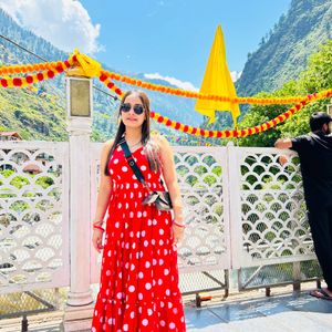 Polka Dot Red Dress