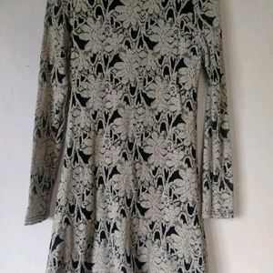 Embroidered Lace Dress