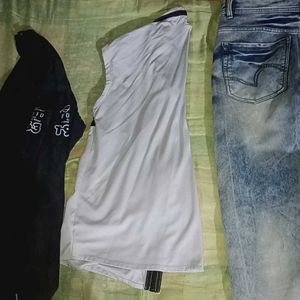 Jeans,Coat,Inner Wear Tshirt. At Low Price