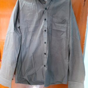 Ash Colour Stylish Shirt For Men