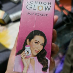 London Glow Face Powder With Free Puff Worth 30/-