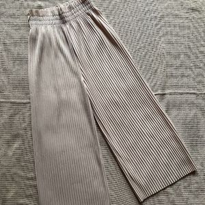 FINAL PRICE - Beige Accordian Pleated Lower Pant