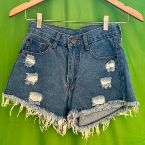 High Waist Cute 24 “ Shorts