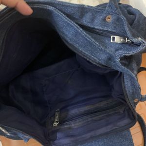 Denim Blue Tote Bag