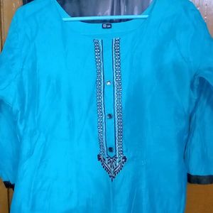 Greenish Blue Kurta