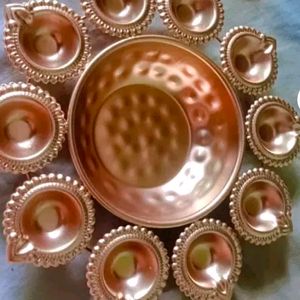 Combo Deepam For Diwali Decoration Set Of 4