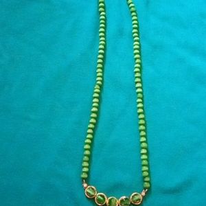 Green Colour Chain With Beautiful Pendant 💚