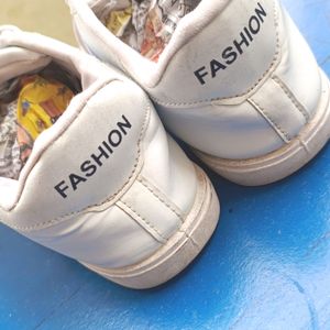 White Branded Shoes For Men And Women