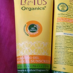 Lotus Organics Sunscreen 2