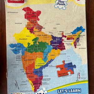 India Map Floor puzzles