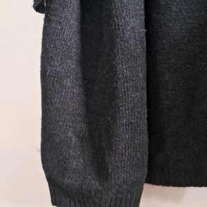 Charcoal black Cardigan