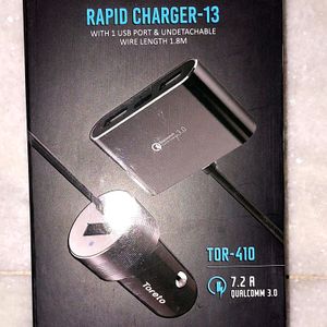 Toreto Rapid Charger 13-410, Qualcomm Certified 3