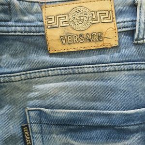 Versace Blue Denim Pants (Men)