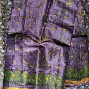 Paper Silk Saree