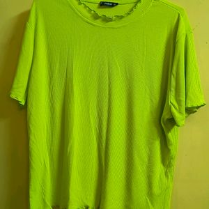 Neon Green Top