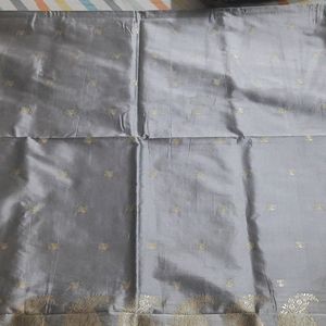 Grey Colour Saree