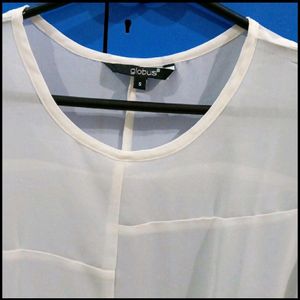 Globus Brand Off White Top