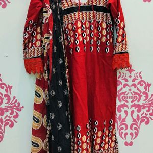 Kurta Set With Pant And Dupatta