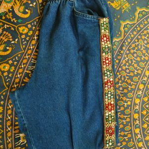 INDO WESTERN BOYFRIEND JEANS